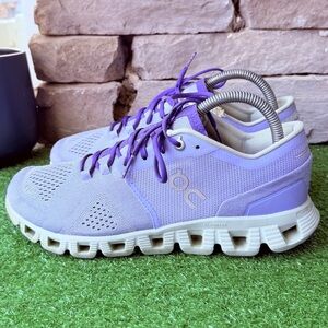 On Cloud Running Cloud X Lavender Ice Women’s Sneakers